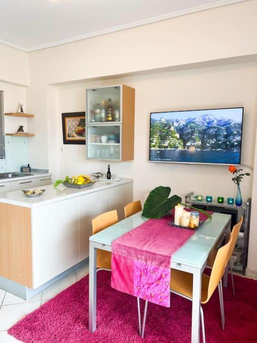 Mare Marina View 1 Apartment Xylokastro Bagian luar foto