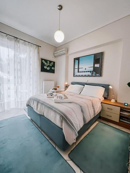 Mare Marina View 1 Apartment Xylokastro Bagian luar foto