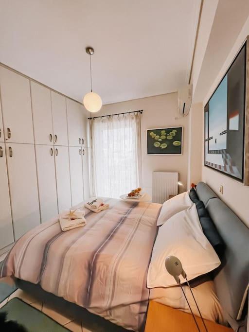 Mare Marina View 1 Apartment Xylokastro Bagian luar foto