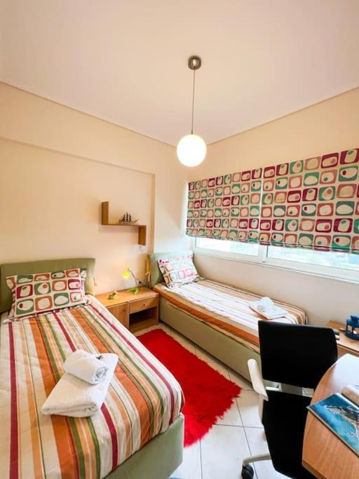 Mare Marina View 1 Apartment Xylokastro Bagian luar foto