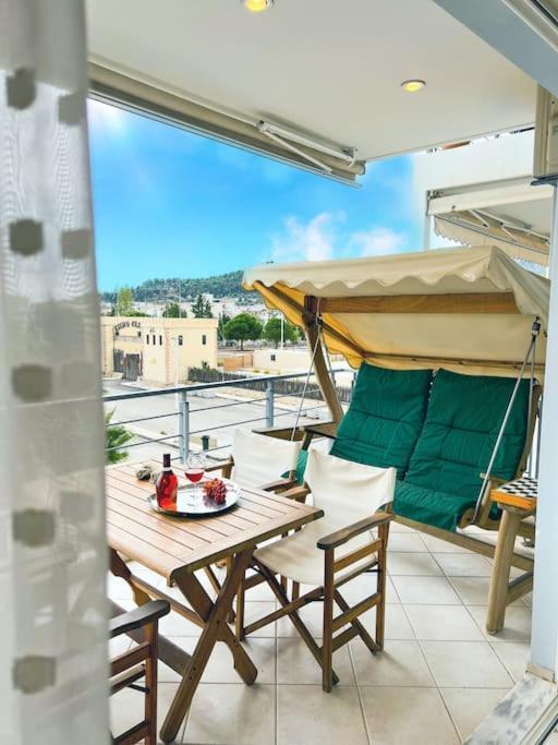 Mare Marina View 1 Apartment Xylokastro Bagian luar foto