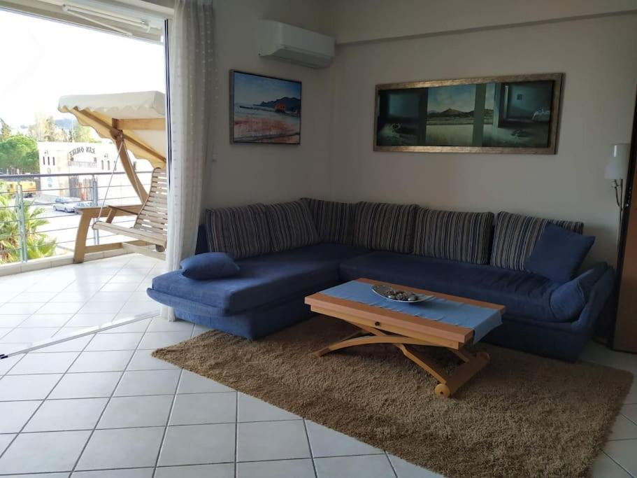 Mare Marina View 1 Apartment Xylokastro Bagian luar foto