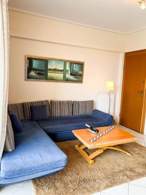 Mare Marina View 1 Apartment Xylokastro Bagian luar foto