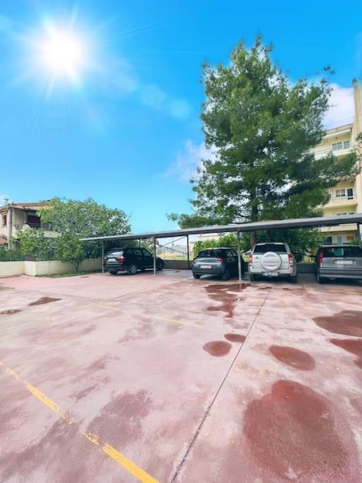 Mare Marina View 1 Apartment Xylokastro Bagian luar foto