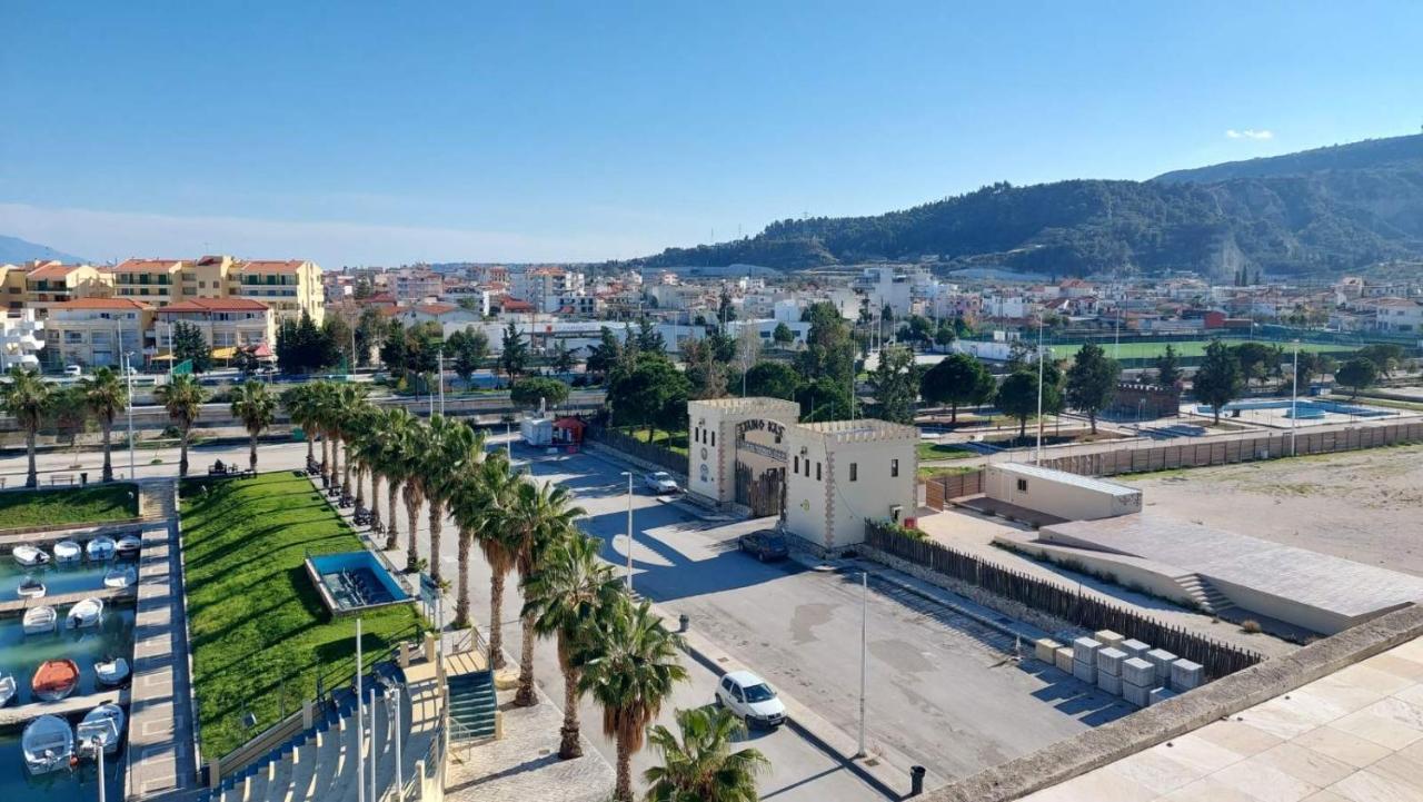 Mare Marina View 1 Apartment Xylokastro Bagian luar foto
